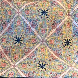 Pottery Barn Multicolor Paisley Duvet Cover - Size Full / Queen